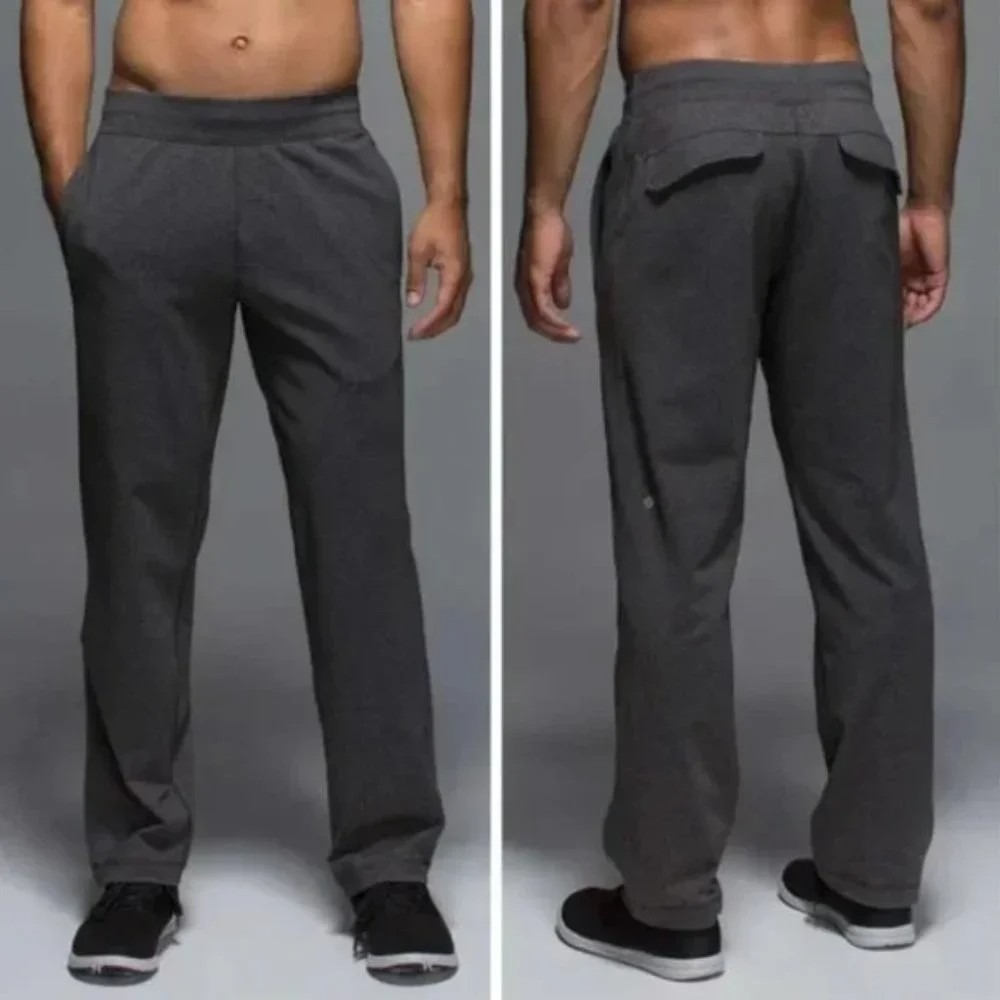 Lululemon Kung Fu Sweatpants Dark Gray Straight Leg